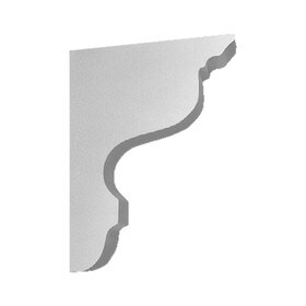 Fypon 1-1/2" Wide x 8" High Primed White Polyurethane Bracket