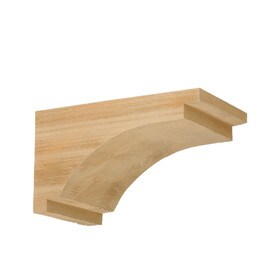 7-1/2" Wide x 7-1/4" High Primed Neutral Oatmeal Polyurethane Bracket