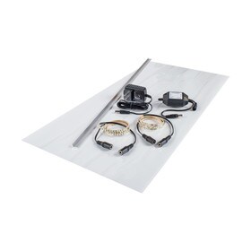 1' x 2' Brite Light LED Back Light Sheet Kit | Includes 2' of LED Ribbon | 2' of Aluminum Channel | One Power Supply