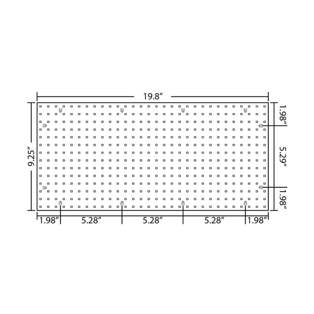 MAGIC Flex LED Sheet 9.25" X 19.8" | 11 Watts Per Sheet