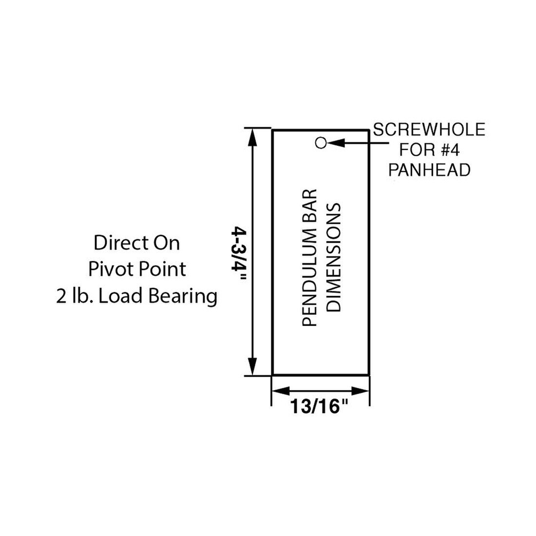4-3/4" High Pendulum Version with 9 RPM's Compact Battery Powered Motor