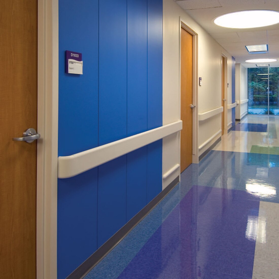 Textured Vinyl with Aluminum Retainer Universal Handrail