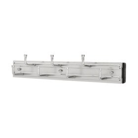 Rev-A-Shelf | 12in | Chrome Finish | Pullout Belt Rack