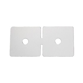 Banner Ups | Clear BravoTabs | Adhesive Grommet Tabs for Banners