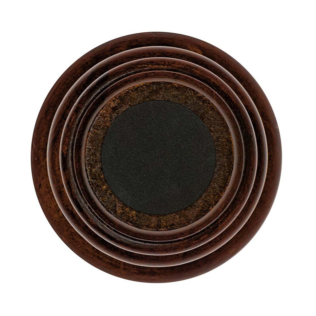 4in H x 4in Dia | Solid Hardwood | Sofa and Chair Bun Foot Leg
