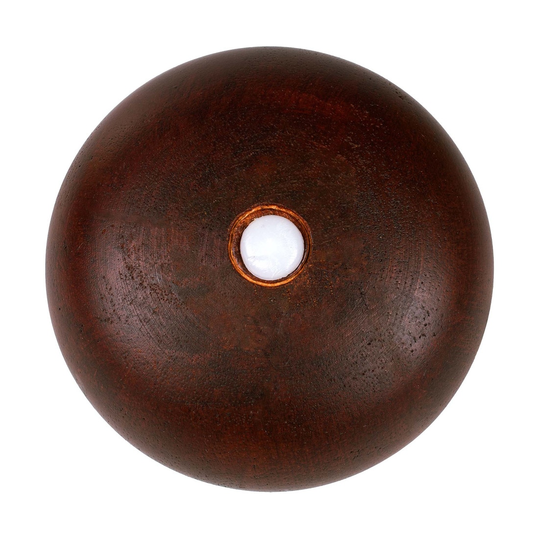 4-1/2in H x 4-13/16in Dia | Solid Hardwood | Bun Foot Leg