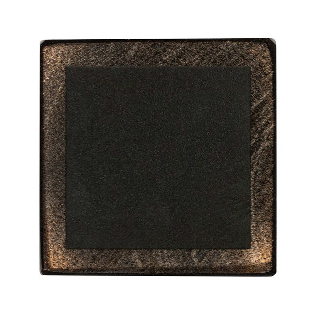 6in H x 3-3/4in Sq | Solid Hardwood | Square Bun Foot Leg
