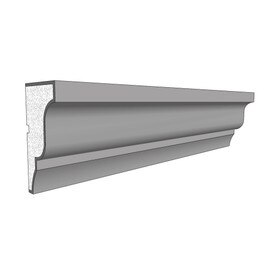6" High x 3" Deep Acrocore EPS Casing Moulding 8' Length | C-1003 Series