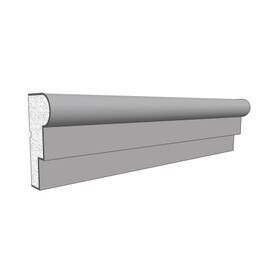 6" High x 3" Deep Acrocore EPS Casing Moulding 8' Length | C-1008 Series