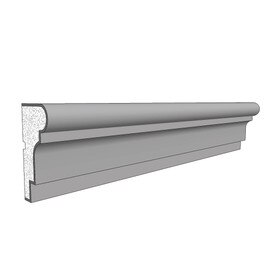 5" High x 2-3/4" Deep Acrocore EPS Casing Moulding 8' Length