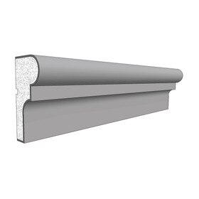 6" High x 3" Deep Acrocore EPS Casing Moulding 8' Length | C-1015 Series