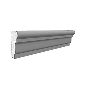 6-1/4" High x 3-1/2" Deep Acrocore EPS Casing Moulding 8' Length