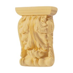 3" Wide x 4-3/8" High Unfinished Polymer Resin Artisan Collection Corbel