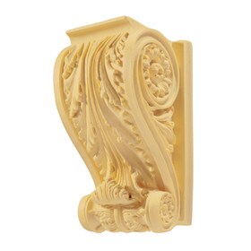 6-7/8" Wide x 11-7/8" High Unfinished Polymer Resin Artisan Collection Corbel