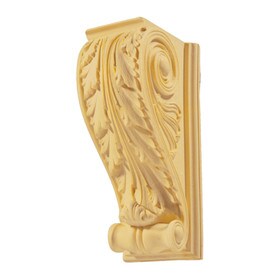 4-3/4" Wide x 11-3/4" High Unfinished Polymer Resin Artisan Collection Corbel
