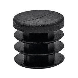 5/8in Dia | 14 - 23 Gauge | Textured Low Density Polyethylene | Plastic Universal Gauge Inside End Cap for Tubing