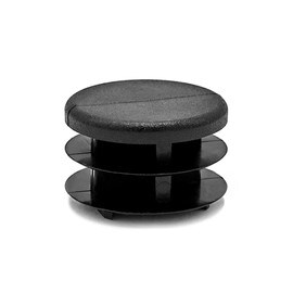 1in Dia | 14 - 23 Gauge | Textured Low Density Polyethylene | Plastic Universal Gauge Inside End Cap for Tubing