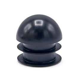 1-1/4in Dia | 14 - 23 Gauge | Low Density Polyethylene | Plastic Universal Gauge Inside End Cap for Tubing