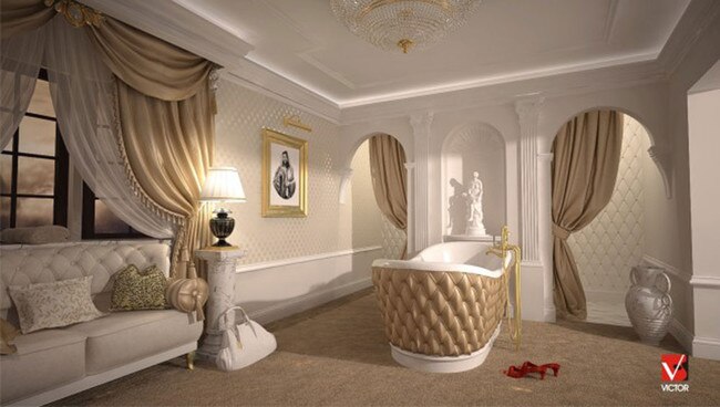 Orac Decor | Purotouch High Density Polyurethane Crown Moulding for Indirect Lighting | Primed White | 5-7/8in H x 4-7/8in Proj x 7-1/2in Face