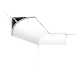 Orac Decor | High Density Polyurethane Crown Moulding | Primed White | 4-3/8in H x 5-1/2in Proj x 7in Face