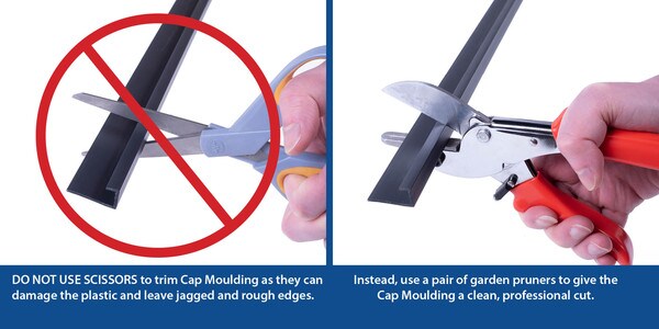 1/8in Styrene | Cap Moulding | 600-CAP Series