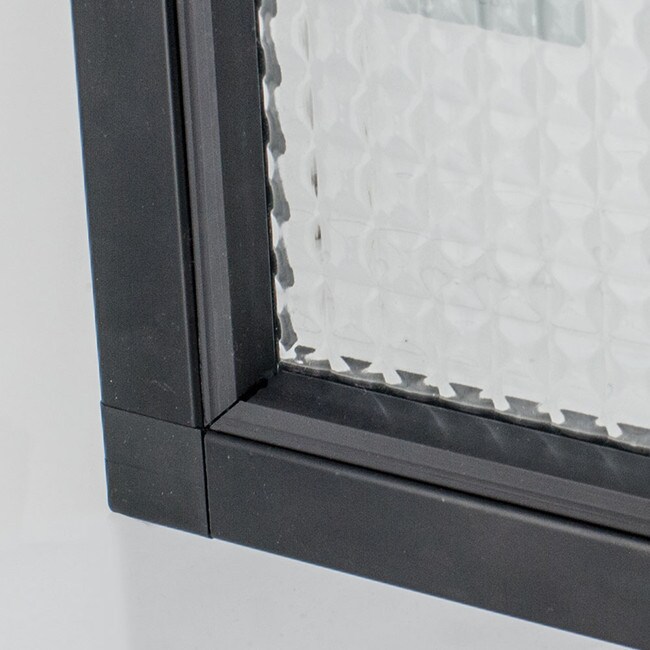 Casing Trim for 1/4in Panels | Black Finish PVC | With Adhesive Tape | 6ft Length