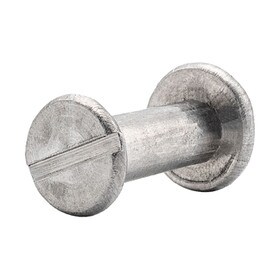 13/64" Diameter Barrel Aluminum Slot Drive Connecting Bolt for 11/16" Maximum Opening