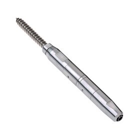 1/8" Qc Lag Swivel Turnbuckle For 1/8" Cable Rail