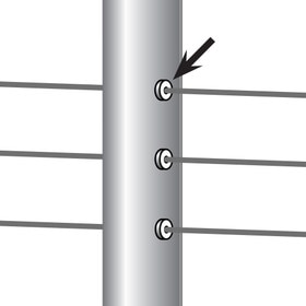 Rubber Grommets For Cable Rail