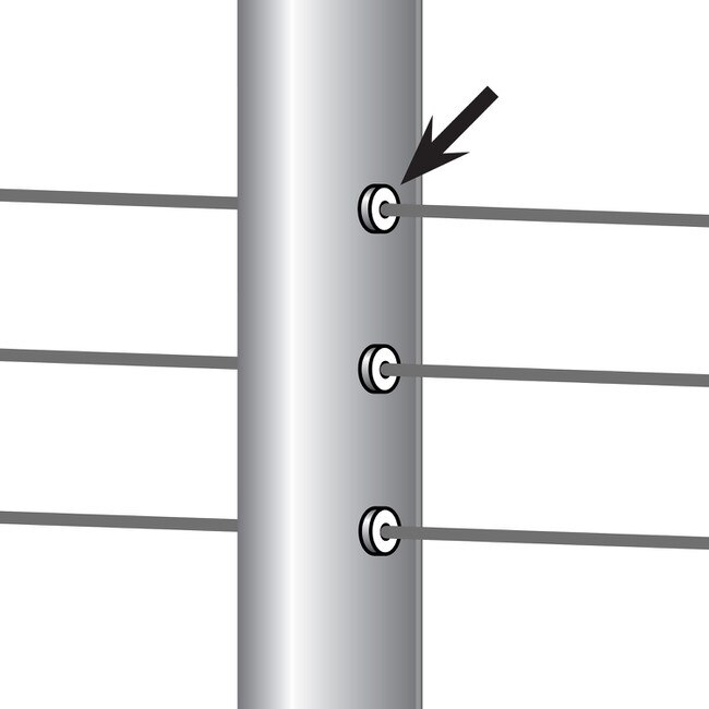 Rubber Grommets For Cable Rail