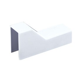 White Plastic Ceiling Drop for Wire Hider or Snap Latching Duct Systems