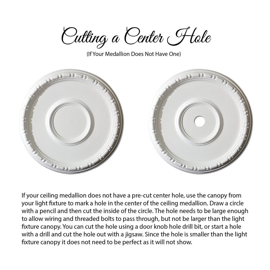 Orac Decor | Purotouch High Density Polyurethane Ceiling Medallion | Primed White | 37-1/2in Dia