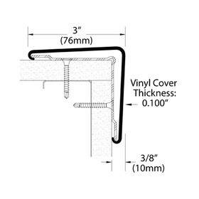 Top Cap for CG-20 Corner Guard