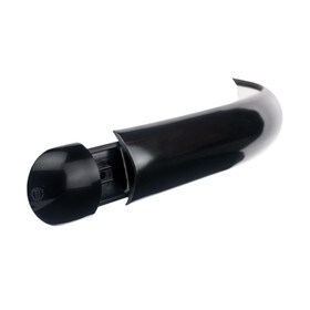 2" Wide Top Black Flexible PVC Dual Durometer Cart Guard Bumper