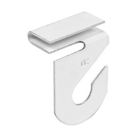 1in W x 1-1/4in Long | Sturdy Grill Ceiling Hook | Aluminum