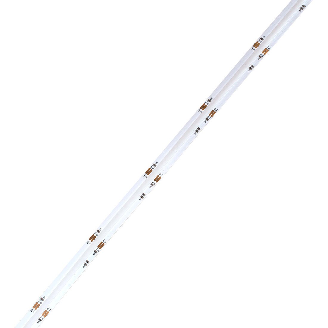 10MM Wide LED Tape Flexible Strip Lighting Kit | RGB Colors | 24V IP20 UL | With Controller, Dimmer, Connectors and Power Supply | 16.4fl Roll