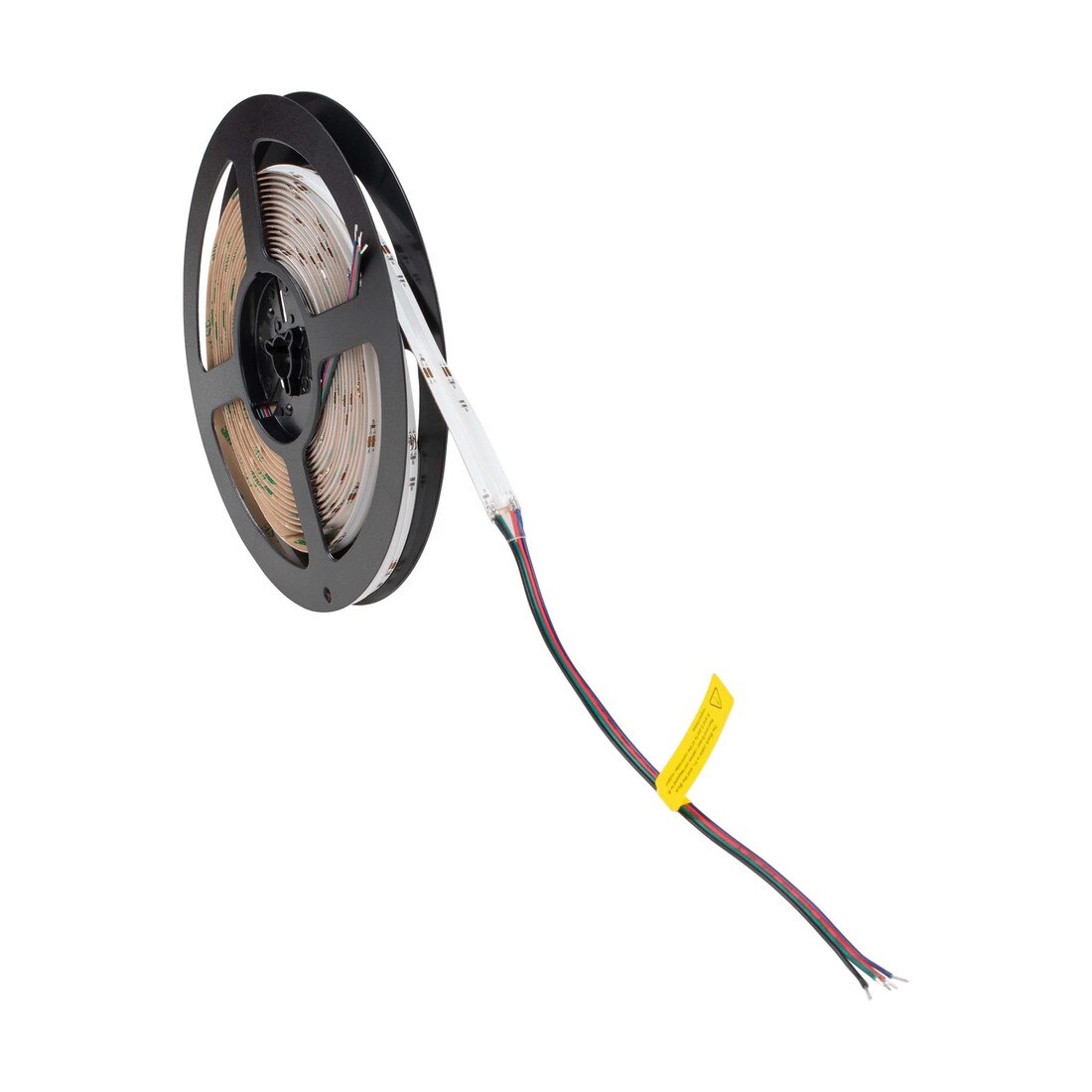 10MM Wide LED Tape Flexible Strip Lighting Kit | RGB Colors | 24V IP20 UL | With Controller, Dimmer, Connectors and Power Supply | 16.4fl Roll