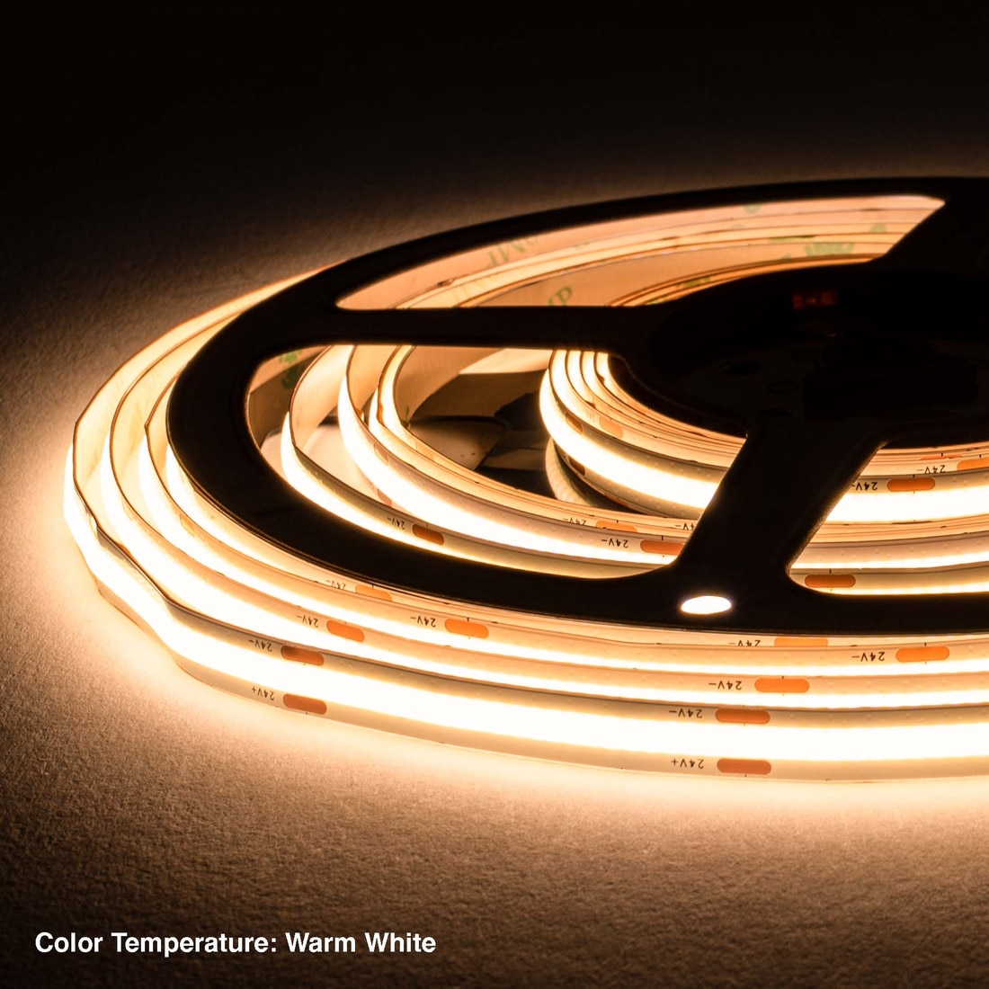 LED Tape Flexible COB Strip Lighting Kit| 24V IP20 UL Kit with Power Supply and Controller
