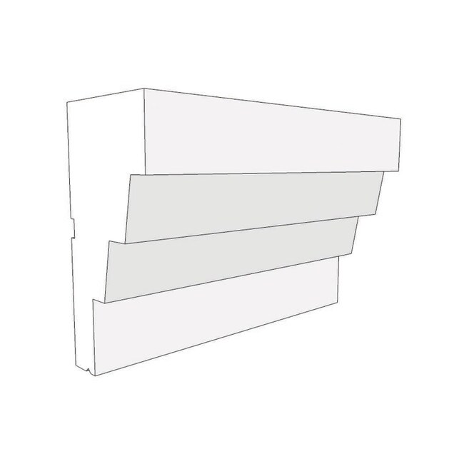 15-1/2" High x 7-1/2" Deep Commercial Series Acrocore EPS Moulding 8' Length