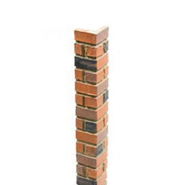 4' High x 3" Wide Old World Brick Corner