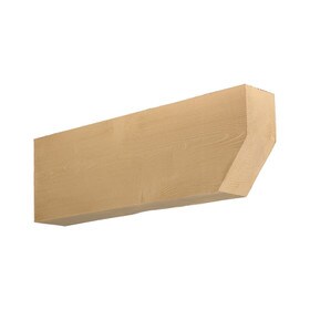 4" Wide x 8" High Primed Neutral Oatmeal Polyurethane Corbel