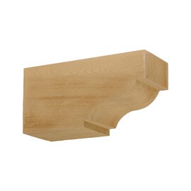 6" Wide x 7-1/4" High Primed Neutral Oatmeal Polyurethane Corbel