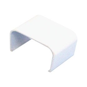 White Plastic Latching Coupler for Snap Latching Duct Systems