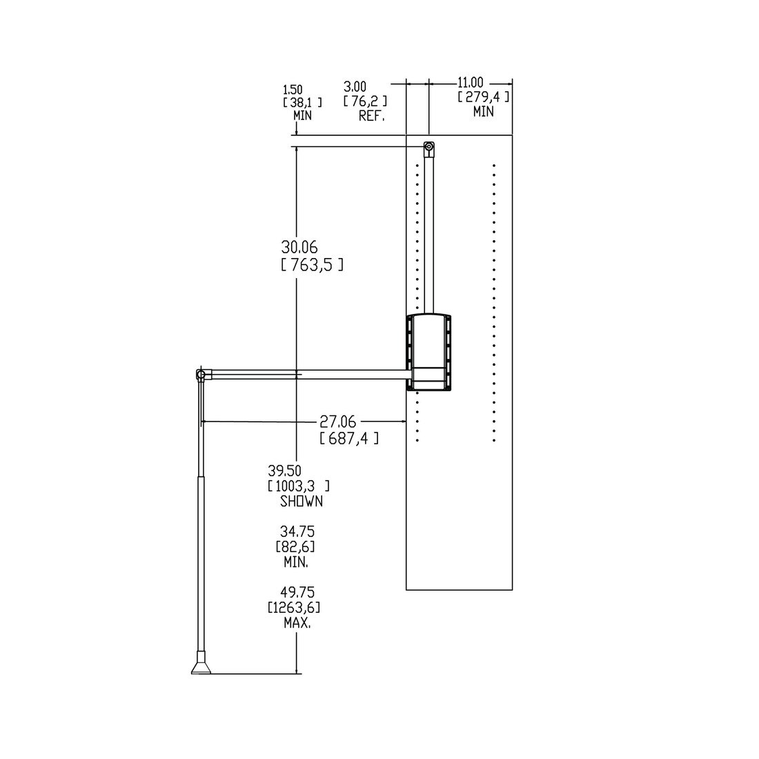 Rev-A-Shelf | Adjustable Pull-Down Closet Rod
