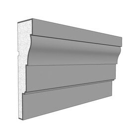 13" High x 3-1/4" Deep Acrocore EPS Cornice Moulding 8' Length
