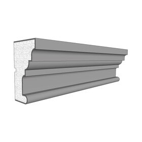 7" High x 4-3/8" Deep Acrocore EPS Cornice Moulding 8' Length
