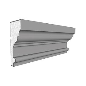 10" High x 4-1/4" Deep Acrocore EPS Cornice Moulding 8' Length | CR-5017 Series