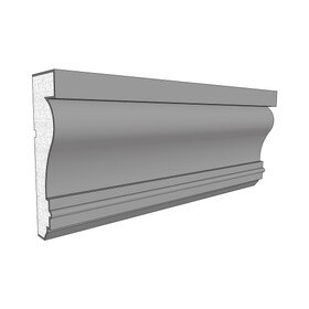 10" High x 3" Deep Acrocore EPS Cornice Moulding 8' Length