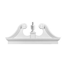 Fypon | Rams Head Combination Pediment