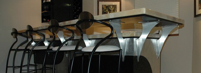 Elevated Steel Kitchen Counter Support Bracket 12in x 20in | CSB12-AZ-PARENT